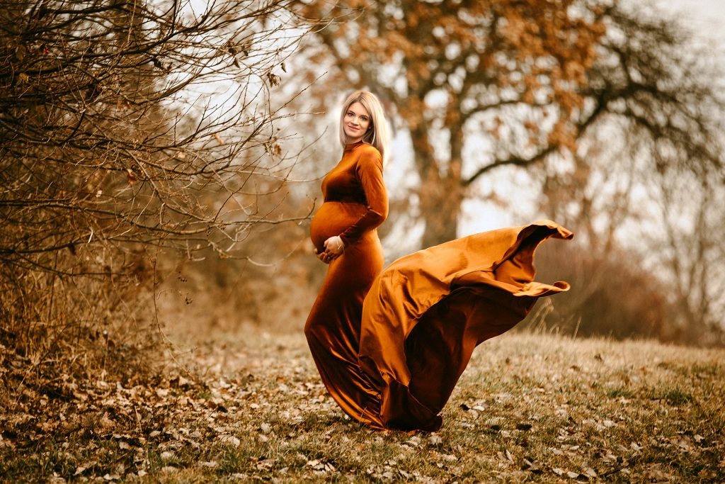 Babybauchshooting Natur Linz Auhof Urfahr Mühlviertel