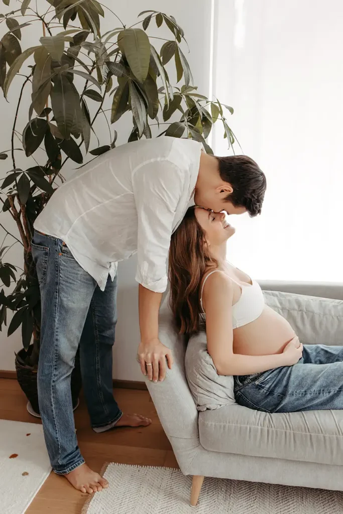 Knopfliebe Günstiges Fotoshooting Babybauchshooting